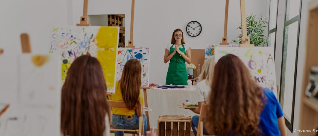 Sala de clases de pintura